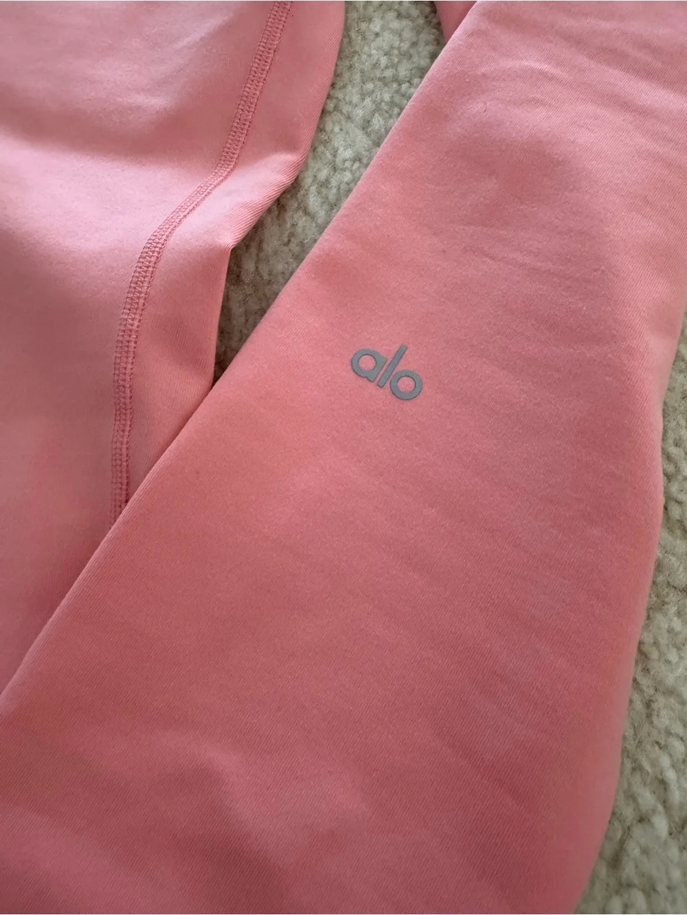 ALO Yoga Pink High-Waist Leggings